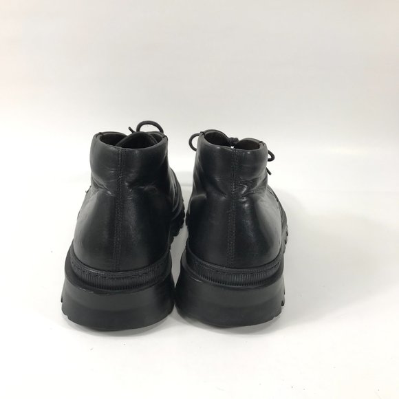 To Boot New York Ankle Boots Mens 7.5 M Black Leather Chukka Lace Up Grunge main image 7